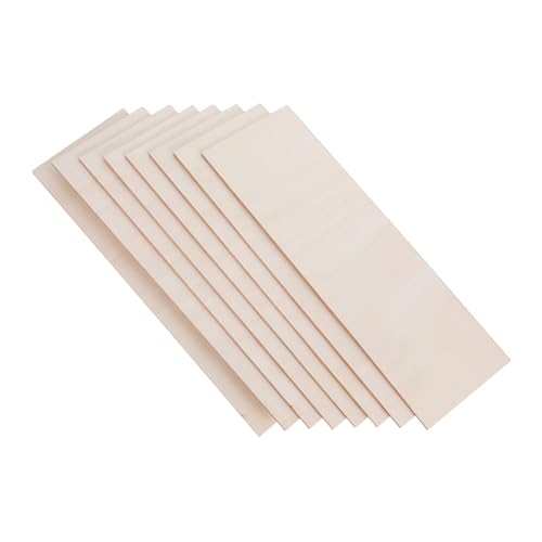 VILLCASE 8 Stück Unbehandelte Holzstücke für Bastelprojekte Dünne Tafeln Malen Zeichnen und Diy Kunstprojekten VILLCASE 8 Stück Unbehandelte Holzstücke für Bastelprojekte Dünne Tafeln Malen Zeichnen und Diy Kunstprojekten von VILLCASE