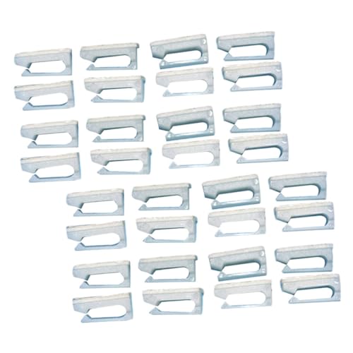 VILLCASE 80 Stück Teiliges Selbstklebendes Kabelclip- Kleine Weiße Kabelhalter mit Starkem Kleber Vielseitig für Büro Auto Wand Schützt Kabel vor Beschädigung Ordnet USB Kopfhörerkabel von VILLCASE