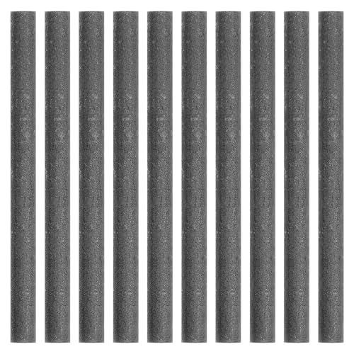 VILLCASE 10 Stück Graphit Elektroden Zylinderstangen, 8 Mm Durchmesser Kohlefaserstab, Graphitstange Ideal für Elektrochemische Experimente Und Heimgebrauch (Schwarz) VILLCASE 10 Stück Graphit Elektroden Zylinderstangen, 8 Mm Durchmesser Kohlefaserstab, Graphitstange Ideal für Elektrochemische Experimente Und Heimgebrauch (Schwarz) von VILLCASE