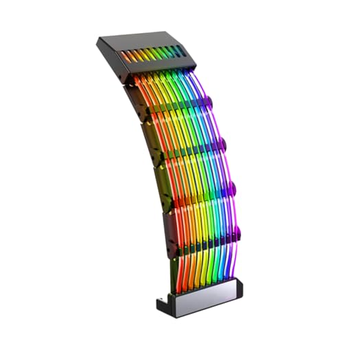 VILLCASE Poliges RGB- -verlängerungskabel Für Computer Leichtdurchlässiges Kabel Mit Stabiler Leistung Und Einfacher Installation Für Eigenbau von VILLCASE