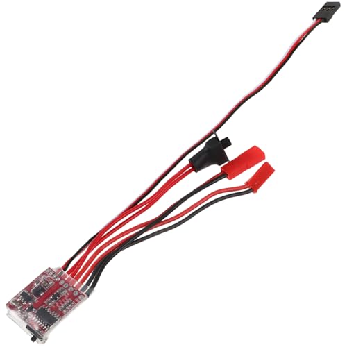 VILLCASE Bürstenmotor Geschwindigkeitsregler mit Rückwärts Betrieb und Bremsfunktion für Rc Controller für Ferngesteuerte Autos und Boote Einfach zu Bedienen VILLCASE Bürstenmotor Geschwindigkeitsregler mit Rückwärts Betrieb und Bremsfunktion für Rc Controller für Ferngesteuerte Autos und Boote Einfach zu Bedienen von VILLCASE