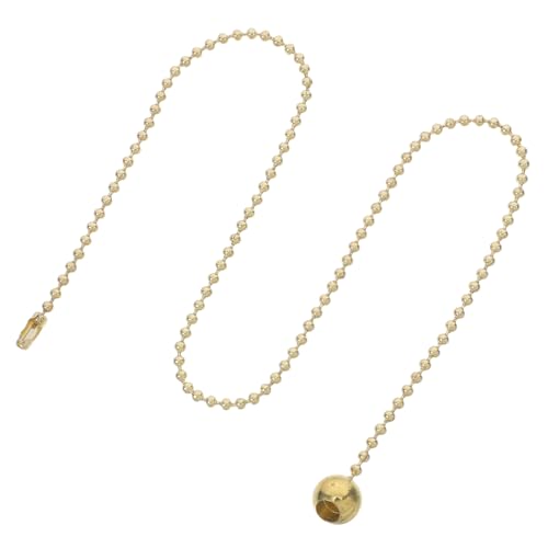 VILLCASE Deckenventilator Zugkette mit Runder Kugel Dekorative Verlängerungskette Langer Bead Pull für Lichtschalter Passt zu Verschiedenen Wohnstilen VILLCASE Deckenventilator Zugkette mit Runder Kugel Dekorative Verlängerungskette Langer Bead Pull für Lichtschalter Passt zu Verschiedenen Wohnstilen von VILLCASE