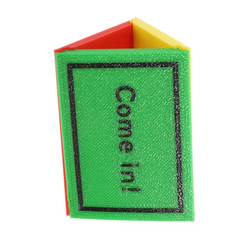 VILLCASE Detachable Do Not Disturb Sign für Schreibtisch Bunte Tischdekoration mit Zustandsschalter für Effiziente Bürokommunikation und Einfaches Zusammenbauen von VILLCASE