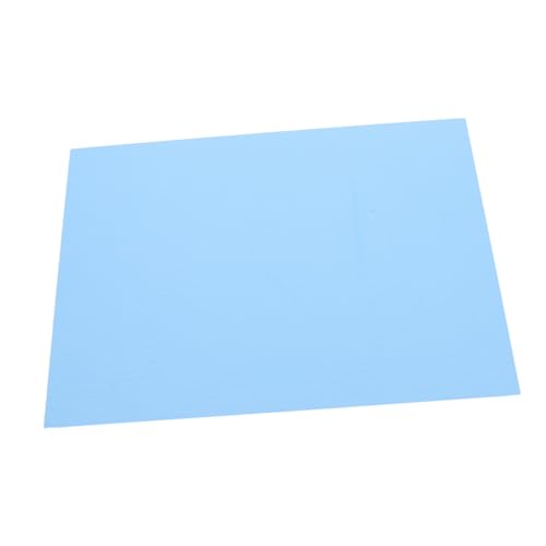 VILLCASE Druckwerkzeug Druckmaterialien Linolschnitt Druckblöcke Linoleum Druckzubehör Druck Linolschnittblöcke Blockdruck Linoleum PVC Chevron Board Himmelblau von VILLCASE