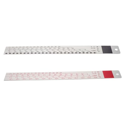 VILLCASE Edelstahl Autolack Mischskala und Rührstab Präzises Farbmesslineal für Lackmischungen Langlebiges Multifunktionales Werkzeug für Autolackierung und Wiederverwendbar VILLCASE Edelstahl Autolack Mischskala und Rührstab Präzises Farbmesslineal für Lackmischungen Langlebiges Multifunktionales Werkzeug für Autolackierung und Wiederverwendbar von VILLCASE