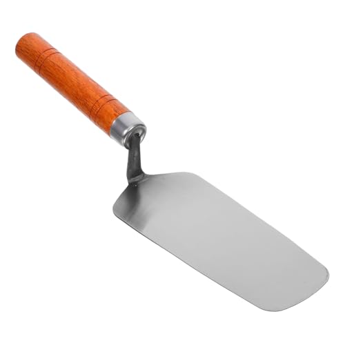 VILLCASE Edelstahl Maurerkelle Flachspachtel Handwerkzeug Ergonomisch Für Verputzen Fliesen Innen Außen Baustelle von VILLCASE