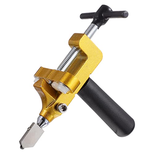 VILLCASE Ergonomischer Griff Fliesenschneider Glas Keramik Breaker Tool Set Professionelle Manuelle Anreißabgrenzungsrolle von VILLCASE