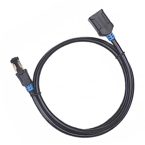 VILLCASE Ethernet Verlängerungskabel Geschirmtes Kabel mit Männlichem Weiblichem für Desktop Pcs Notebooks Router Drucker von VILLCASE