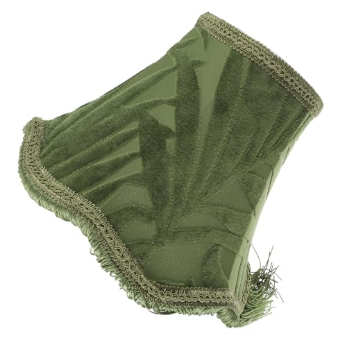 VILLCASE Europäischer Kreativer Lampenschirm aus Robustem und Konischer Grüner Makramee schirm Dekorativer Lampenschirm für Tischlampe Langlebige Indoor leuchtenabdeckung Vintage stil VILLCASE Europäischer Kreativer Lampenschirm aus Robustem und Konischer Grüner Makramee schirm Dekorativer Lampenschirm für Tischlampe Langlebige Indoor leuchtenabdeckung Vintage stil von VILLCASE