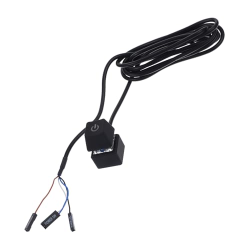 VILLCASE Externer Pc Power Button Verlängerungskabel für Desktop Computer für Internetcafé Zuhause Schule Einfache Bedienung Vielseitig Einsetzbar Zufällige Farbe VILLCASE Externer Pc Power Button Verlängerungskabel für Desktop Computer für Internetcafé Zuhause Schule Einfache Bedienung Vielseitig Einsetzbar Zufällige Farbe von VILLCASE