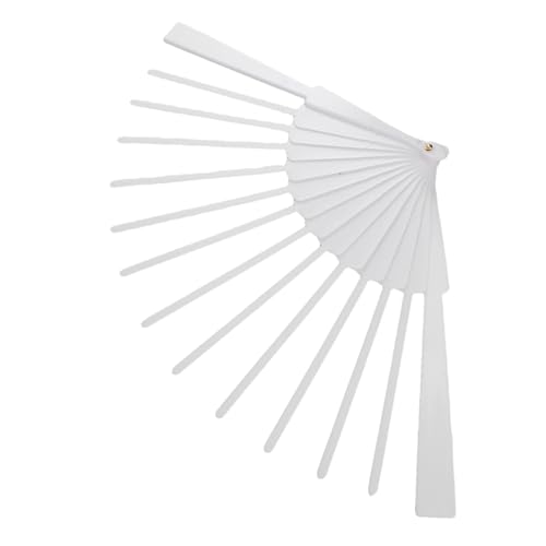 VILLCASE Faltbarer Handfächer DIY Kit Chinesisches Fächer Skelett für Hochzeiten Partys und Wohnkultur Vielseitig Einsetzbar Langlebig für Kreative Projekte von VILLCASE