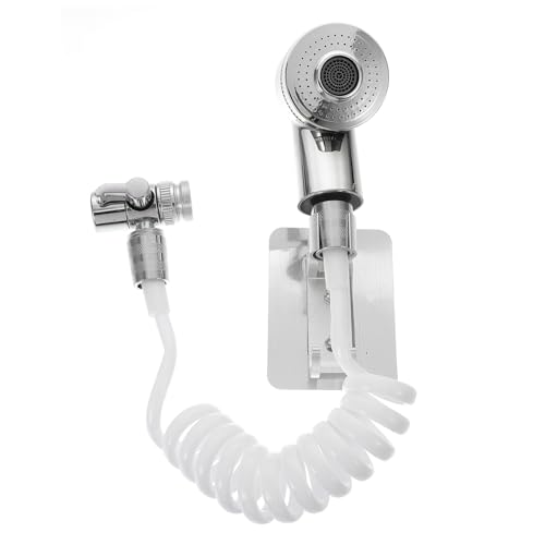 VILLCASE Faucet Extender mit Handbrause und Flexiblem Verlängerungsschlauch Tragbarer Externer Duschkopf für Waschbecken Kompatibel Langlebiges Material Einfach zu Montieren für Badezimmer VILLCASE Faucet Extender mit Handbrause und Flexiblem Verlängerungsschlauch Tragbarer Externer Duschkopf für Waschbecken Kompatibel Langlebiges Material Einfach zu Montieren für Badezimmer von VILLCASE