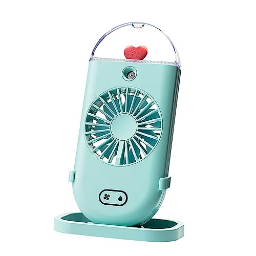VILLCASE Handheld USB mit Sprühfunktion Tragbarer Sommer Kühlventilator für Zuhause Büro und Outdoor Hydratisierender Grün VILLCASE Handheld USB mit Sprühfunktion Tragbarer Sommer Kühlventilator für Zuhause Büro und Outdoor Hydratisierender Grün von VILLCASE