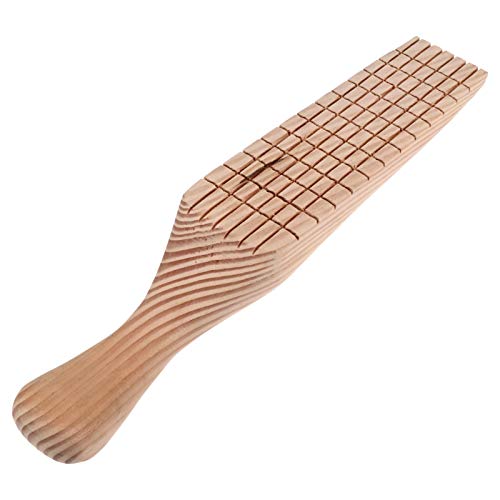 VILLCASE Holz Paddle Tonmodellierwerkzeug Großer Knetbrett mit Glatter Oberfläche für DIY Projekte für Töpfern und Sculpturen Handgefertigtes Zubehör Natürlichem Holz von VILLCASE