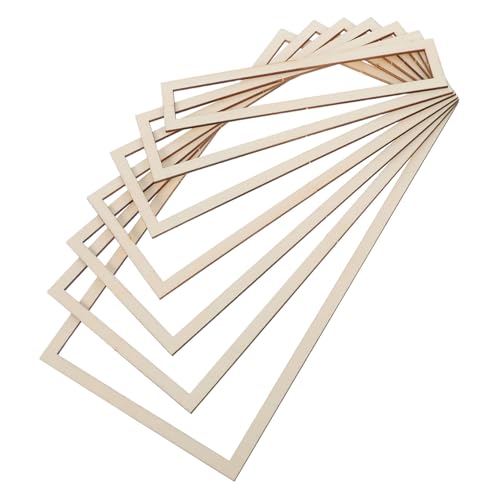 VILLCASE Holz Tonform Matten mit Zentrierführung Rechteckige Modellierwerkzeuge für Kreative Töpferarbeiten und Keramikgestaltung von VILLCASE