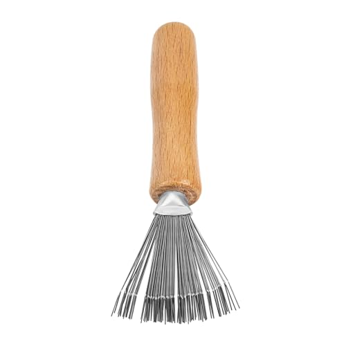 VILLCASE Ikebana-Werkzeug Im Japanischen Stil Elektrischer -Reiniger Edelstahl-rechen für Blumenarrangements von VILLCASE