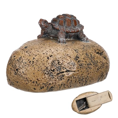 VILLCASE Kasten Harzschlüsselbox gefälschte Felsen Schlüsselversteck für den Garten Schlüsselbox Stein Versteckter Schlüsselhalter Verstecken Sie einen Schlüssel im Freien Rock-Key-Versteck VILLCASE Kasten Harzschlüsselbox gefälschte Felsen Schlüsselversteck für den Garten Schlüsselbox Stein Versteckter Schlüsselhalter Verstecken Sie einen Schlüssel im Freien Rock-Key-Versteck von VILLCASE