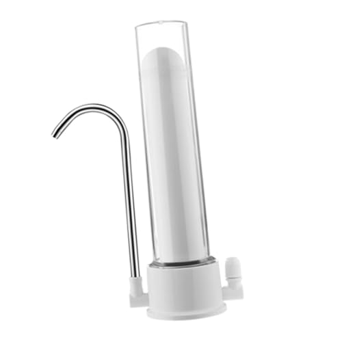 VILLCASE Kompakter Wasserhahn Wasserfilter mit Keramikfilterkern Installieren Praktisches Tisch Wasserfiltersystem für Küche um Leitungswasser zu Reinigen und Schadstoffe zu Filtern von VILLCASE