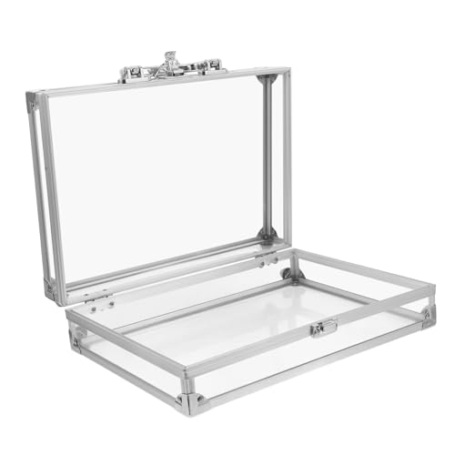 VILLCASE Kronenetui Durchsichtigen Platten Stapelbare Schmucktabletts Für Ohrringe Und Armbänder Praktische Schmuckschatulle Mit Schloss Für Reisen VILLCASE Kronenetui Durchsichtigen Platten Stapelbare Schmucktabletts Für Ohrringe Und Armbänder Praktische Schmuckschatulle Mit Schloss Für Reisen von VILLCASE