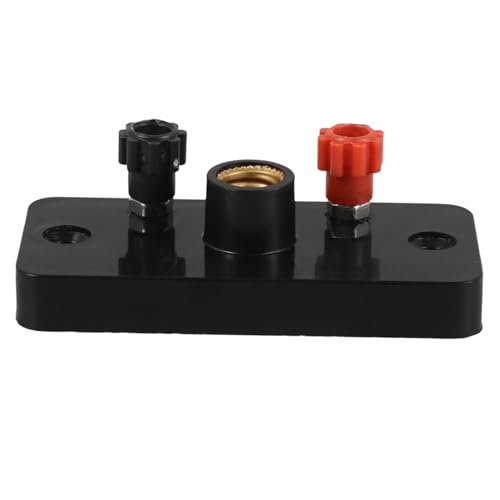 VILLCASE Lampenfassung Miniatur Lampenhalter Kompakt für Physik Experimente Elektrischer Aufbau Labor Schulbedarf Schwarz von VILLCASE