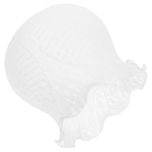 VILLCASE Lampenschirm Blumenform aus Glas Ersatz Lampenabdeckung für Pendelleuchte Teilig Weiches Licht Vielseitig für Wohnzimmer Schlafzimmer Stabile Konstruktion Sanfte Beleuchtung von VILLCASE
