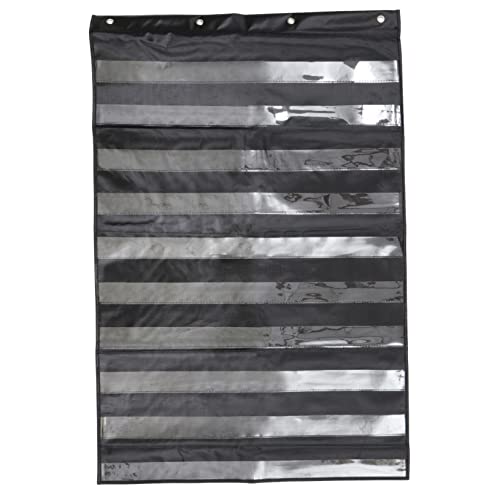 VILLCASE Lehrdatei-displays 10 Satzstreifenhalter Schwarze Hängetasche Für Lehrer VILLCASE Lehrdatei-displays 10 Satzstreifenhalter Schwarze Hängetasche Für Lehrer von VILLCASE