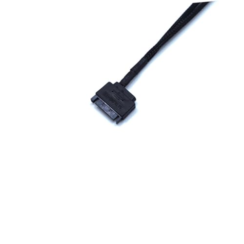 VILLCASE Lüfter-Splitter Verlängerungskabel Lüfterkabel Splitterkabel für Lüfter Lüfter-Verbindungskabel Splitter für Computerlüfter Splitter für CPU-Lüfter Splitter-Adapter Schwarz von VILLCASE