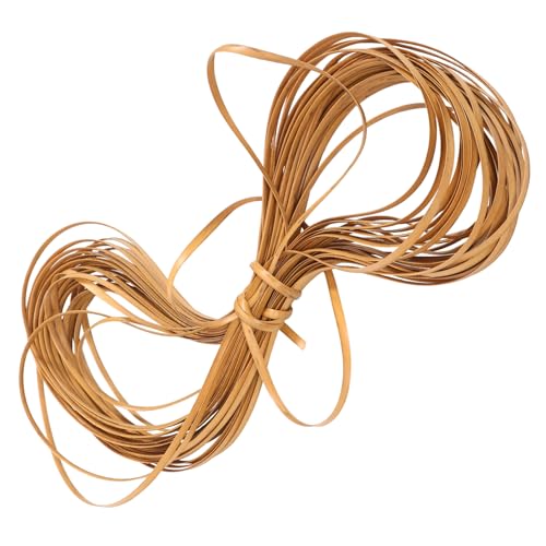 VILLCASE Plastik Rattan Reparaturband Holzoptik PE Rattan DIY Möbelreparaturset Langlebig für Stühle Schränke Gartenmöbel Ersatzteile Wetterbeständig Vielseitig für Heimdekor und von VILLCASE