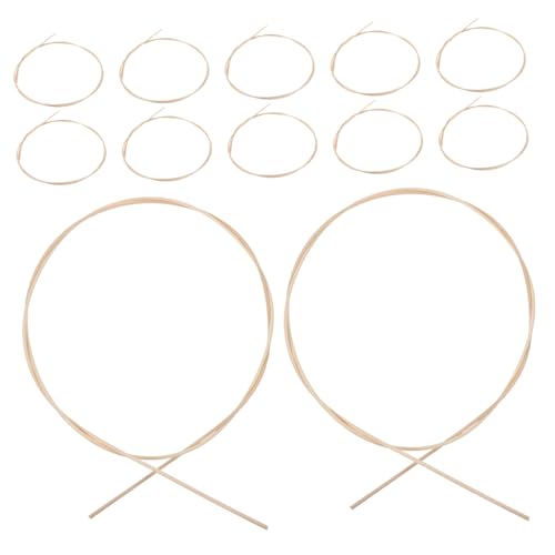 VILLCASE Rattan Reparaturrolle Natürliches Flechtmaterial für DIY Möbel Stuhl Korb Instandsetzung Langlebig Stabiles Rattan Zubehör für Gartenmöbel und Korbflechten von VILLCASE