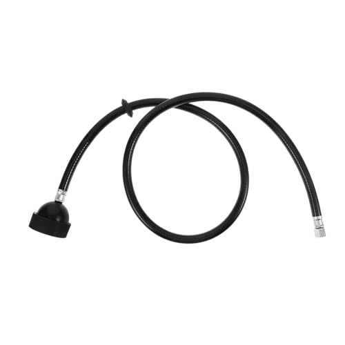 VILLCASE Salon Shampoo Becken Sprühkopf mit Flexiblem Schwarzem Schlauch Ergonomisch Kompatibel mit Friseursalon Waschbecken Langlebig Leicht zu Reinigen für Barbershops und Professionelle VILLCASE Salon Shampoo Becken Sprühkopf mit Flexiblem Schwarzem Schlauch Ergonomisch Kompatibel mit Friseursalon Waschbecken Langlebig Leicht zu Reinigen für Barbershops und Professionelle von VILLCASE