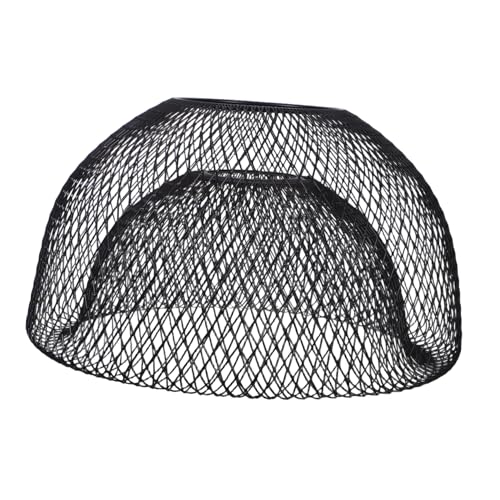 VILLCASE Schwarzer Metall Lampenschirm Doppel-layer Hängend Wandlampe Vogelhausform Fassung Kompatibel Platzsparend Wärmeverteilend Stilvoll für Wohnzimmer Schlafzimmer Beleuchtung von VILLCASE