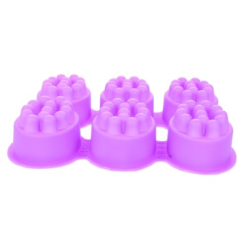 VILLCASE Seifenform Dekorative Silikonform Kuchenbackform Kerzenform Aus Formen Für Lotionriegel Kerzenfondantform Tabletts Zur Seifenherstellung Form Für Kieselgel Massage Werkzeug von VILLCASE