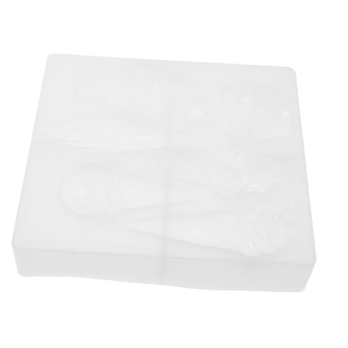VILLCASE Silikon Eiscreme Form für DIY Kerzen Gießen Resin Basteln und Seifenherstellung Vielseitige Silikonform für Kreative Duftkerzen und Dekorative Kunstprojekte von VILLCASE