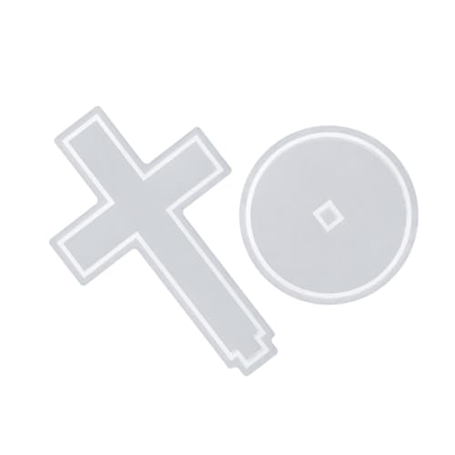 VILLCASE Silikonform Kreuz mit Basis Diy Epoxidharz Gießform für Kreative Tischdekoration Realistische Kirchen Inspirierte Skulpturen Langlebige und Benutzerfreundliche Bastelwerkzeuge VILLCASE Silikonform Kreuz mit Basis Diy Epoxidharz Gießform für Kreative Tischdekoration Realistische Kirchen Inspirierte Skulpturen Langlebige und Benutzerfreundliche Bastelwerkzeuge von VILLCASE