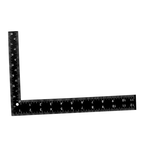 VILLCASE Stahl winkelmaßstab Präzisions werkzeug für Schreiner Holzbearbeitung mit Robustem Stahlgehäuse zum Genauen Messen und Zeichnen von Rechten Winkeln Vielseitig Einsetzbar für VILLCASE Stahl winkelmaßstab Präzisions werkzeug für Schreiner Holzbearbeitung mit Robustem Stahlgehäuse zum Genauen Messen und Zeichnen von Rechten Winkeln Vielseitig Einsetzbar für von VILLCASE