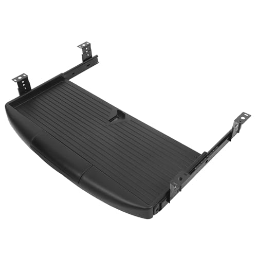 VILLCASE Tastaturablage Ausziehbar Unter Schreibtisch Schubladenablage Mehrzweck-ablage Tastaturführungsschiene Organizer Für Büro von VILLCASE