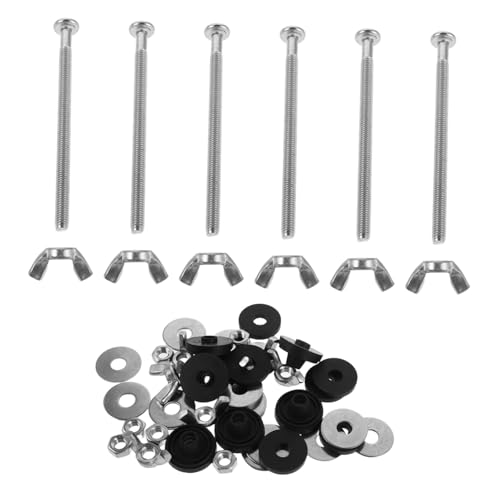 VILLCASE Toilettentank Schraubenset aus Edelstahl Dichtung und Befestigungsschrauben für Spülkasten zu Wc Auslaufsicher Kompatibel Einfache Montage Langlebig und Stabil VILLCASE Toilettentank Schraubenset aus Edelstahl Dichtung und Befestigungsschrauben für Spülkasten zu Wc Auslaufsicher Kompatibel Einfache Montage Langlebig und Stabil von VILLCASE