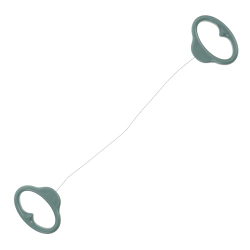 VILLCASE Tonschneidedraht mit Kunststoffgriff Langlebiges Stahlseil für Präzises Tonschneiden Tragbares Tonschneidewerkzeug für Modellieren und Töpferbedarf für Studio und Outdoor von VILLCASE