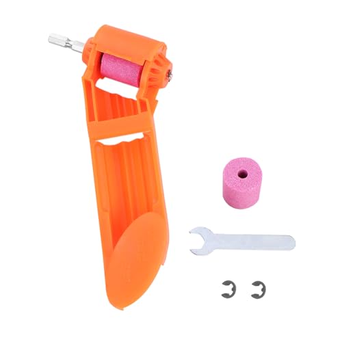 VILLCASE Tragbarer Elektrischer Bohrerschleifer Bohrerschärfwerkzeug Elektrische Bohrerschleifscheibe Bohrerschärfscheibe Hand Bohrerschärfer Orange Braune Korundschleifscheibe VILLCASE Tragbarer Elektrischer Bohrerschleifer Bohrerschärfwerkzeug Elektrische Bohrerschleifscheibe Bohrerschärfscheibe Hand Bohrerschärfer Orange Braune Korundschleifscheibe von VILLCASE