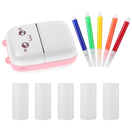 VILLCASE Tragbarer -Etikettendrucker Mit 5 Stück Klebeband Und 5 Stück Aquarellstift – Mini-Etikettendrucker – Wiederaufladbarer -Etikettendrucker Für Heimbüro Schulreisen VILLCASE Tragbarer -Etikettendrucker Mit 5 Stück Klebeband Und 5 Stück Aquarellstift – Mini-Etikettendrucker – Wiederaufladbarer -Etikettendrucker Für Heimbüro Schulreisen von VILLCASE