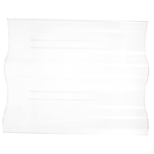 VILLCASE Transparente Dachplatte mit Wellenstruktur Langlebig und Bruchsicher für Gewächshäuser Blumenräume und Schwimmbäder von VILLCASE