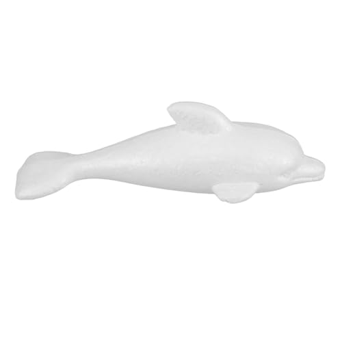 VILLCASE Unlackierte Schaumstoff Delfin Skulptur zum Bemalen Kindersicherer DIY Bastelset Dekorative Meerestierfigur für Garten und Festtagsdeko VILLCASE Unlackierte Schaumstoff Delfin Skulptur zum Bemalen Kindersicherer DIY Bastelset Dekorative Meerestierfigur für Garten und Festtagsdeko von VILLCASE