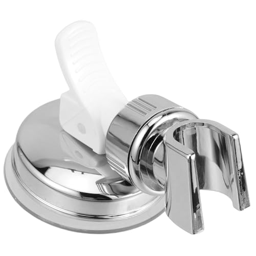 VILLCASE Verstellbarer Halter für Handbrause mit Abnehmbarer Saugnapf Befestigung Drehbar für Badezimmer kein Bohren Erforderlich von VILLCASE