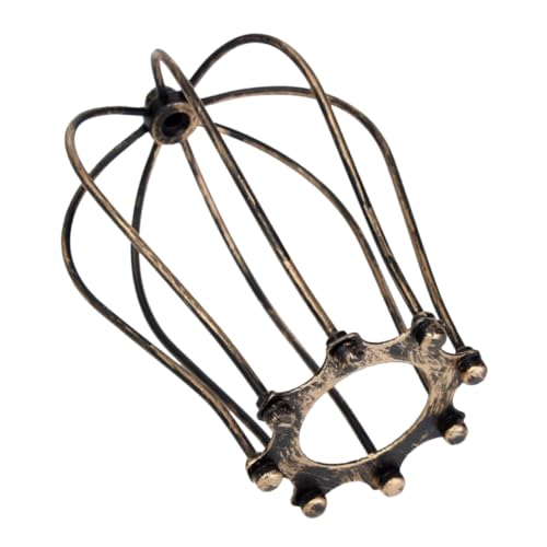 VILLCASE Vintage Eisen Lampenschirm Retro Stil Langlebiger Lampenschutz für Kronleuchter und Wandlampen Dekorativ und Schützend Geeignet für Wohnzimmer und Schlafzimmer von VILLCASE