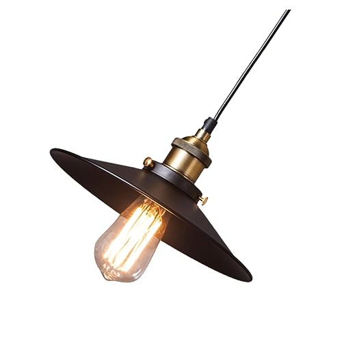VILLCASE Vintage Industrial Pendelleuchte Fassung Retro Hängelampe für Restaurant Bar und Wohnzimmer Durchmesser Korrosionsschutz Langlebiges Design VILLCASE Vintage Industrial Pendelleuchte Fassung Retro Hängelampe für Restaurant Bar und Wohnzimmer Durchmesser Korrosionsschutz Langlebiges Design von VILLCASE