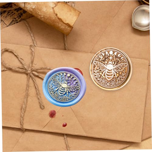 VILLCASE Wachs siegelstempelkopf Biene Relief Siegelstempel für DIY Briefumschläge Einladungskarten Geschenkdekoration Langlebig und Einfach zu Verwenden VILLCASE Wachs siegelstempelkopf Biene Relief Siegelstempel für DIY Briefumschläge Einladungskarten Geschenkdekoration Langlebig und Einfach zu Verwenden von VILLCASE