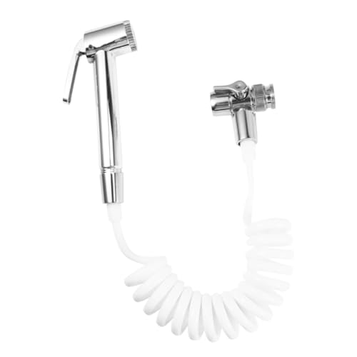 VILLCASE Wasserhahn Aufsatz mit Flexiblem Duschschlauch Verstellbarer Abs duschkopf Wassersparender Waschtisch Verlängerungsspritzkopf Geeignet für Waschbecken und Toiletten Einfach zu von VILLCASE