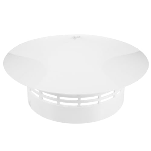 VILLCASE Wetterfeste Kaminhaube aus Langlebigem PVC mit Schrägem Design zur Effektiven Regen Windabwehr Schnellem Wasserablauf Schneefest Vielseitig für Außenwand lüftungsöffnungen und VILLCASE Wetterfeste Kaminhaube aus Langlebigem PVC mit Schrägem Design zur Effektiven Regen Windabwehr Schnellem Wasserablauf Schneefest Vielseitig für Außenwand lüftungsöffnungen und von VILLCASE