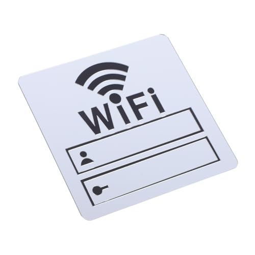 VILLCASE Wiederbeschreibbares Spiegel Wand Schild mit Wifi Logo für Restaurant Büro Schönheitssalon Kratzfest Langlebig Klare Spiegeloberfläche Einfach Anzubringen Vielseitig Einsetzbar VILLCASE Wiederbeschreibbares Spiegel Wand Schild mit Wifi Logo für Restaurant Büro Schönheitssalon Kratzfest Langlebig Klare Spiegeloberfläche Einfach Anzubringen Vielseitig Einsetzbar von VILLCASE