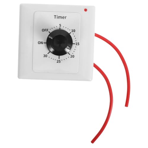 VILLCASE Zeitgesteuerter Schalter Digitaler Countdown Timer für Badezimmerventilatoren und Licht Minuten Ac Automatisierte Steuerung für Zuhause und Büro VILLCASE Zeitgesteuerter Schalter Digitaler Countdown Timer für Badezimmerventilatoren und Licht Minuten Ac Automatisierte Steuerung für Zuhause und Büro von VILLCASE